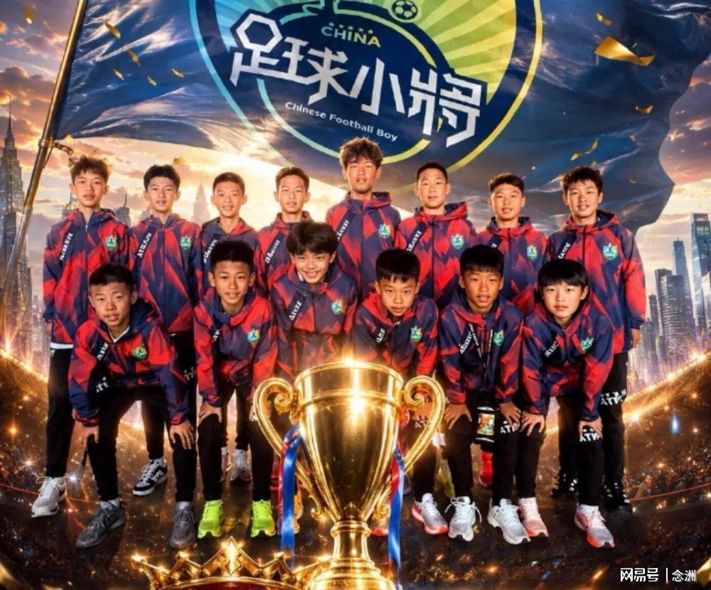 MK体育-中国足球小将夺冠登热搜第一！全网膜拜董路 14名小球员高举奖杯